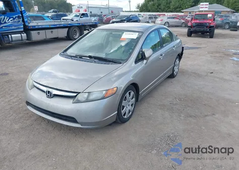2006 Honda Civic Lx z USA, uszkodzony, nr VIN 1HGFA16596L026928